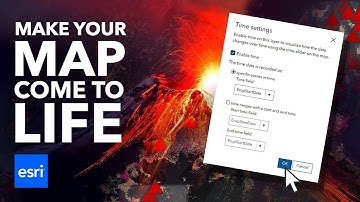 How to Animate Your Web Map with Time Enabled Data in ArcGIS Online