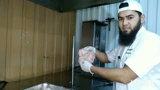 Мариновка куринная мяса для Шаурмы (Донера) (Шавермы) Chicken meat marinating for Shawarma (Doner)