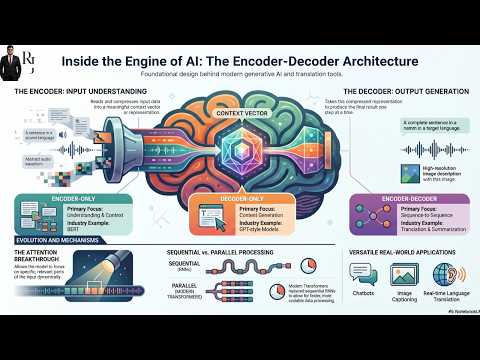 6. Encoder - Decoder Architectures | Transformers, Attention & Seq2Seq Models (AI & NLP Guide)