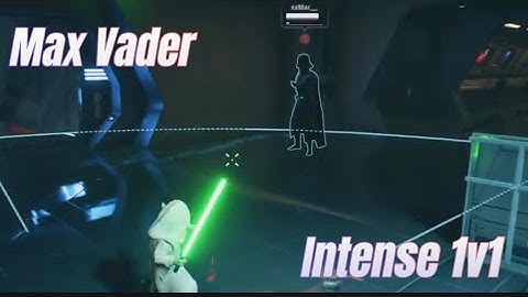 BEST YODA PLAYER INTENSE 1v1 VS MAX LEVEL VADER . #battlefront2