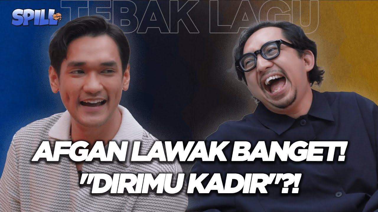 CELETUKAN AFGAN BIKIN SATU STUDIO NGAKAK‼️😁 SEMUA CLUE DINYANYIIN🙌❤️ | SPILL at infipop