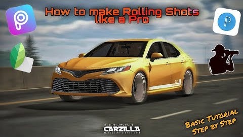How to Edit a Car Picture Basic Rolling Shots like a Pro in Car Parking Multiplayer | Carzilla