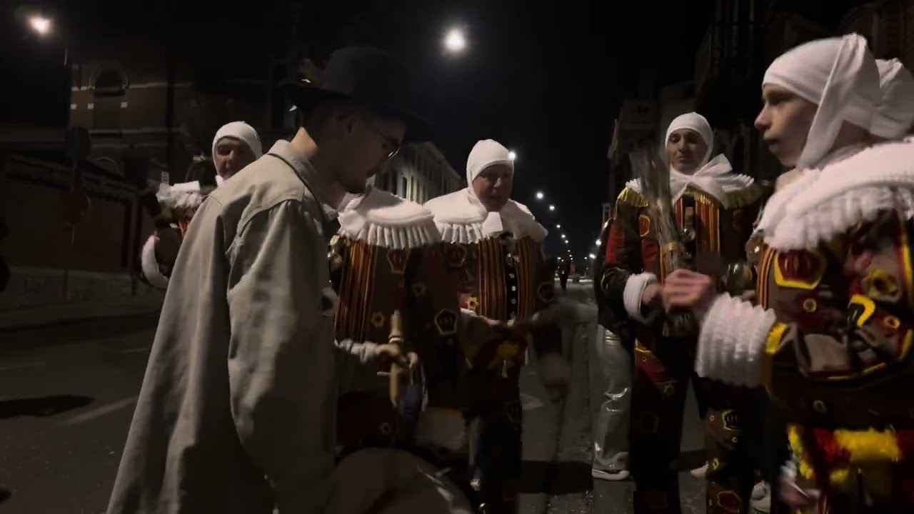 CARNAVAL DE BINCHE 2025 - AUBADE MATINALE