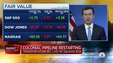 Pete Buttigieg: Colonial Pipeline hack was a 