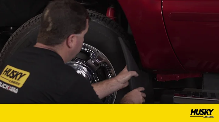 Husky Liners MudGuard Ford F250 Installation
