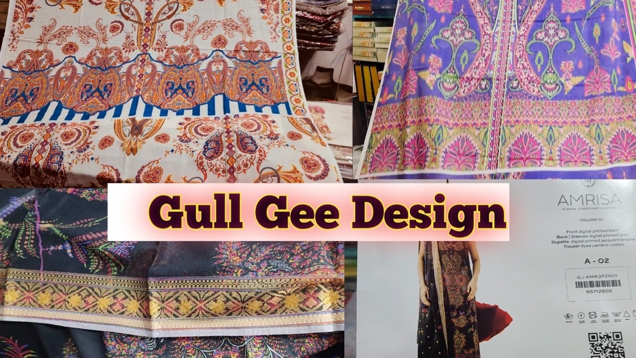 Gull Jee Summer Lawn Collection ! || Gulljee Summer Cllection .          Mahnoor Glam