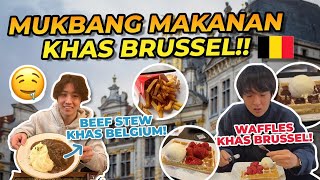 SURGA MAKANAN🇧🇪?!?🤤 MUKBANG DARI RESTORAN PALING TERKENAL DI BRUSSEL!!!