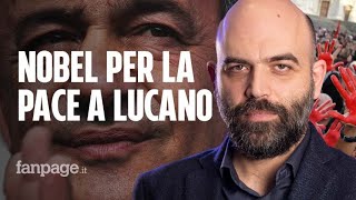 Roberto Saviano: "Nobel per la Pace a Mimmo Lucano, quello di Riace Γ¨ un modello di cittadinanza"