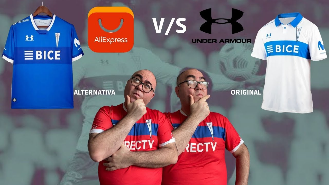 Nueva Camiseta U. Católica - Aliexpress vs Under Armour - Copia vs Original  - YouTube