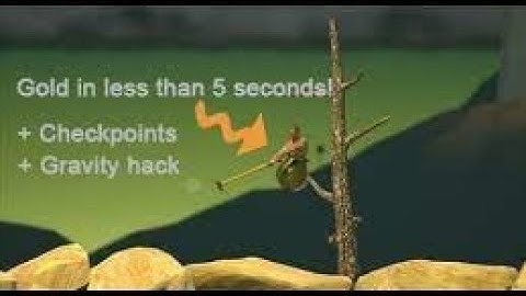 How to hack Getting Over It Gravity Hack mod and Golden pot