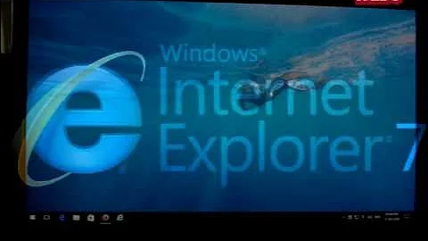 How to Run Internet Explorer 7 in Windows 10