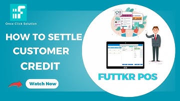 How To Settle  Customer Credit  In Futtkr POS Billing Software Hindi