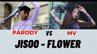 JISOO - FLOWER MV VS PARODY by eJ Peace