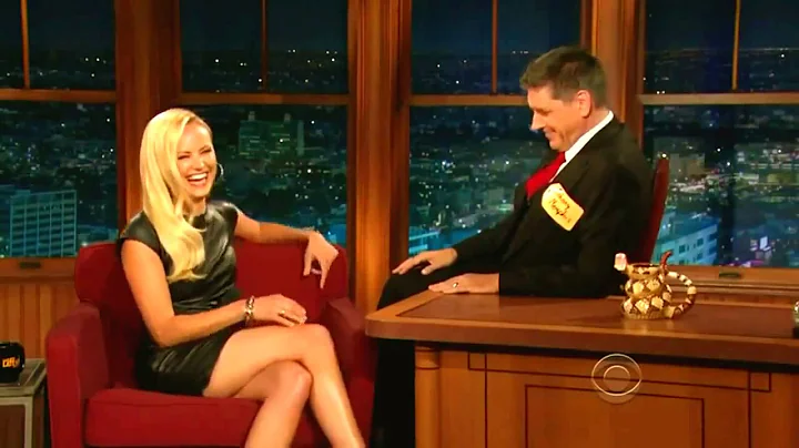 Swedish Seductress Malin Akerman Flirts with Craig Ferguson (Compilation)