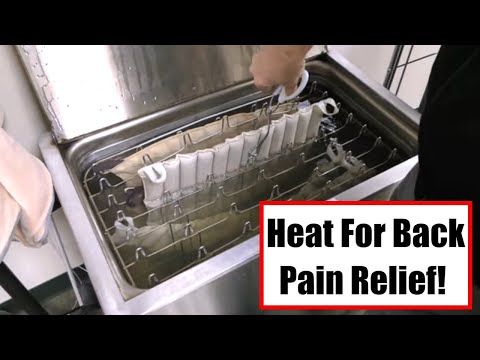 Lumbar Hot Pack For Back Pain - Hydrocollator Heating Pad