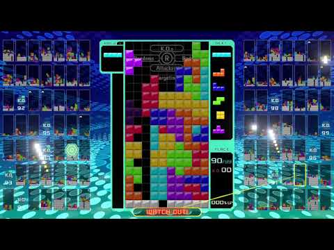 Tetris 99 T-spin Triple  Combo Back to Back