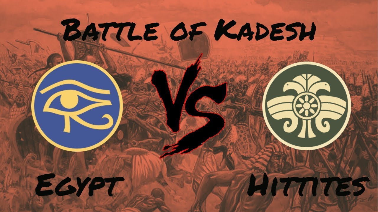 Bronze Age Total War Egypt VS Hittites (Battle of Kadesh) YouTube