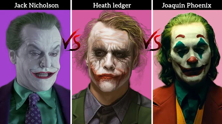 Jack Nicholson vs Heath Ledger vs Joaquin Phoenix | Joker Actor Comparison