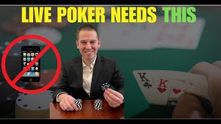 Top Three Ways to Improve the Live Poker Experience | PTO Poker