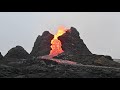 Iceland Volcano Eruption Timelapse