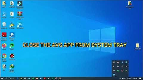 INSTALL AVG 2020