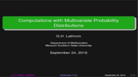 Calculations with Multivariate Functions