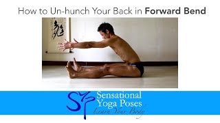 Flat Back Forward Bend (Un-rounding your Upper Back)
