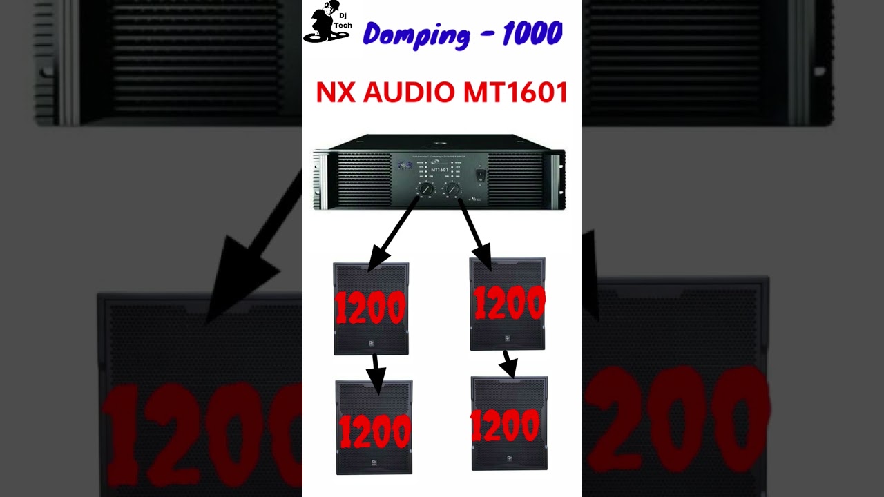 NX AUDIO PROTON MT 1601            