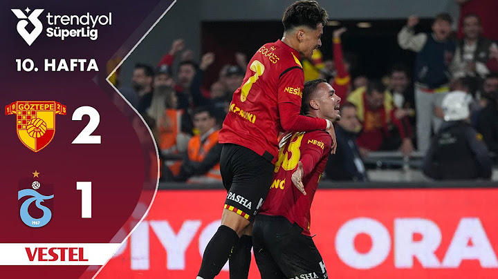 Vestel | Göztepe (2-1) Trabzonspor - Highlights/Özet | Trendyol Süper Lig - 2024/25