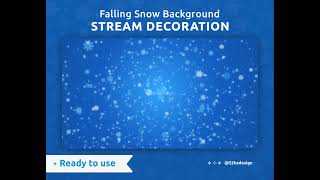 Blue Snowflake Background