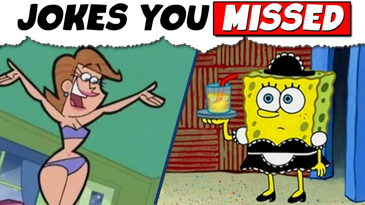 2000's NICK TOON Jokes You Missed