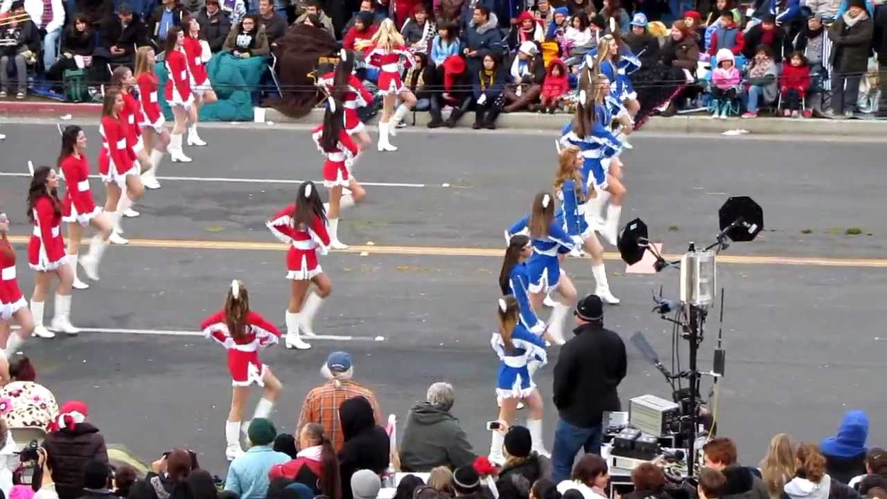 2013 Rose Parade Pasadena, Los Angeles County, CA Baton Girls