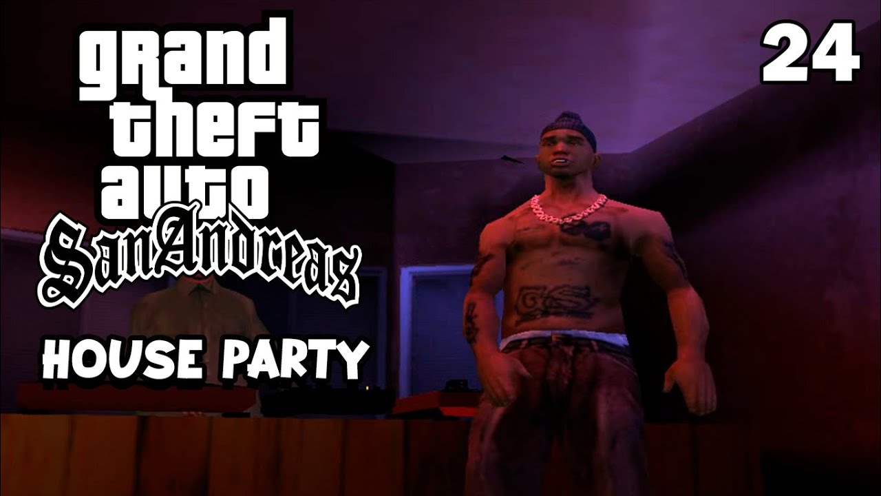 GTA SAN ANDREAS HOUSE PARTY MISION 24 PC (ESPAÑOL) GAMEPLAY YouTube