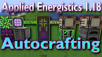 Toegepaste Energistiek 2 (1.18) Autocrafting - Basisopstelling (Tutorial)