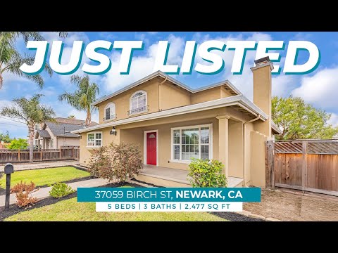 37059 Birch St, Newark, CA home video tour