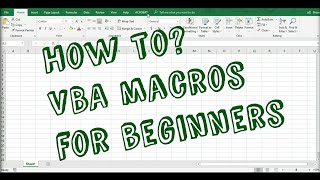 Tutorial 1 | VBA macro | for absolute beginner screenshot 2