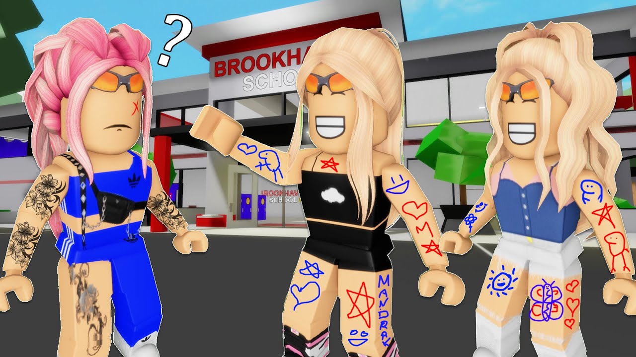 ENTRANDO na ESCOLA de MENINAS MANDRAKES! no BROOKHAVEN RP (Roblox