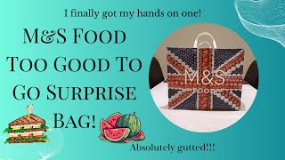 So happy & yet so sad all at the same time! | M&S Food Too Good To Go Surprise Bag | screenshot 2