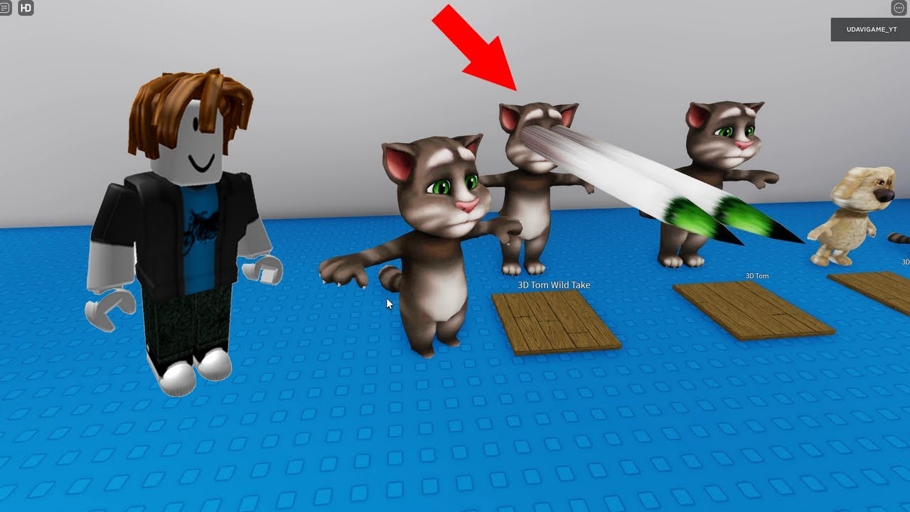 talking tom gigante no roblox, o jogo do gatinho tom mais bugado do roblox,  talking tom and friends 