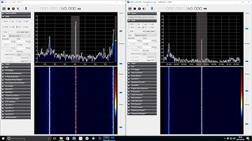Airspy + Spyverter & SDRplay RSP receiving 60KHz time signal