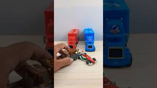 Tow Mater Pull Francesco Bernoull, Lightning McQueen, The King, McQueen Truck, Pixar Cars #cars