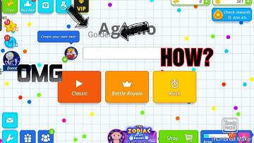 (agar.io) how to put ur name up in agar.io