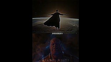 Superman vs Thanos #shorts #fyp #trend #edit #marvel #dceu #mcu #edits #1v1 #thanos #superman