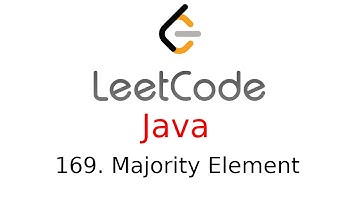 Majority Element - Leetcode 169 - Java