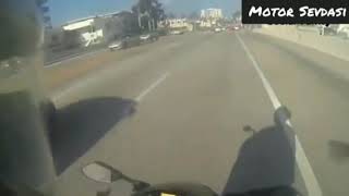 Motor Kazaları Ve Motorcu Kavgaları - Ayna Kırma Ve Kavga Gergin Anlar