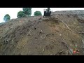 GALEGO CAPIXABA arrancando tocos enormes 😱😱😱com escavadeira hidráulica CAT 313D2L