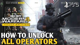 All Operators MW4 Operators | MW4 All Operators Showcase MW4|Operators Modern Warfare 4 All Operator