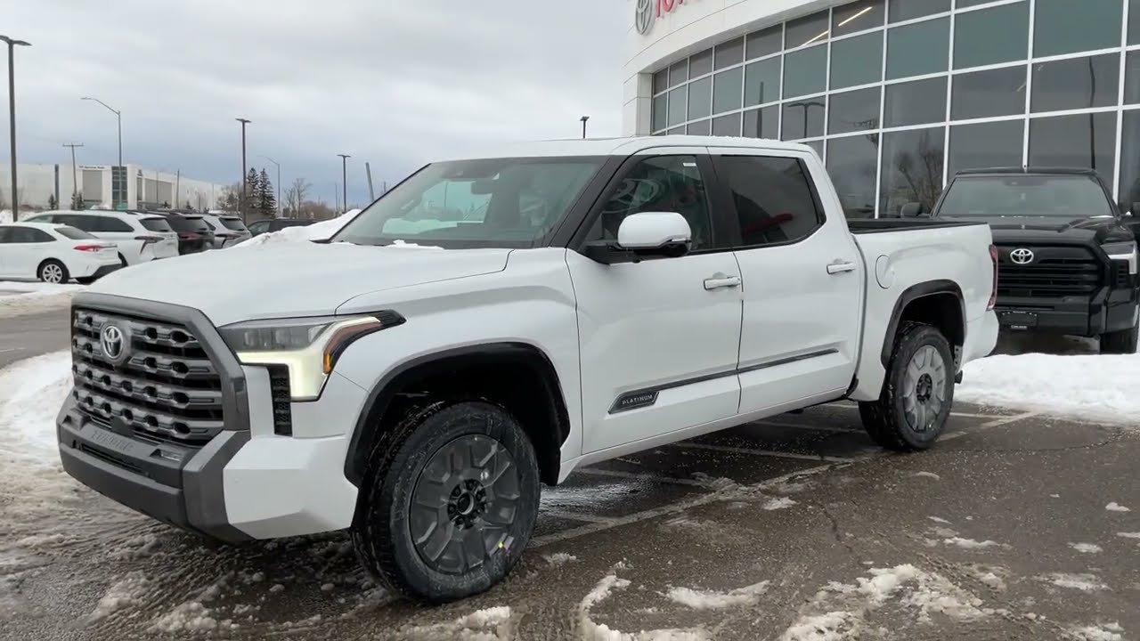S#4181 2026 Toyota Tundra 4x4 CrewMax Platinum AWD 