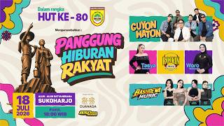 Live HUT KE 80 KAB. SUKOHARJO BASUDEWA MUSIC/GUYON WATON/TASYA ROSMALA/WORO WIDOWATI - ROCKIN PRAJA