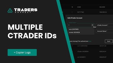 Adding Accounts from Multiple cTrader IDs | Traders Connect